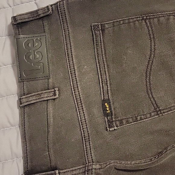 Lee's slim fit, straight leg, black jeans, 34 x 32. NWT - Picture 5 of 6